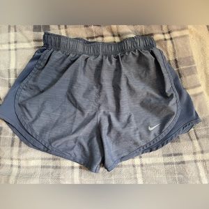 Nike Running shorts. Woman’s size small. Blue/gray